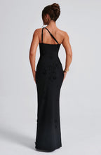 Cynthia Maxi Dress - Black - Napalia