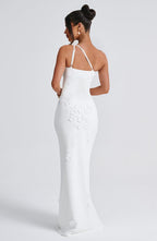 Cynthia Maxi Dress - Ivory - Napalia