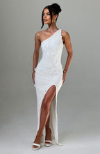 Cynthia Maxi Dress - Ivory - Napalia