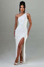 Cynthia Maxi Dress - Ivory - Napalia