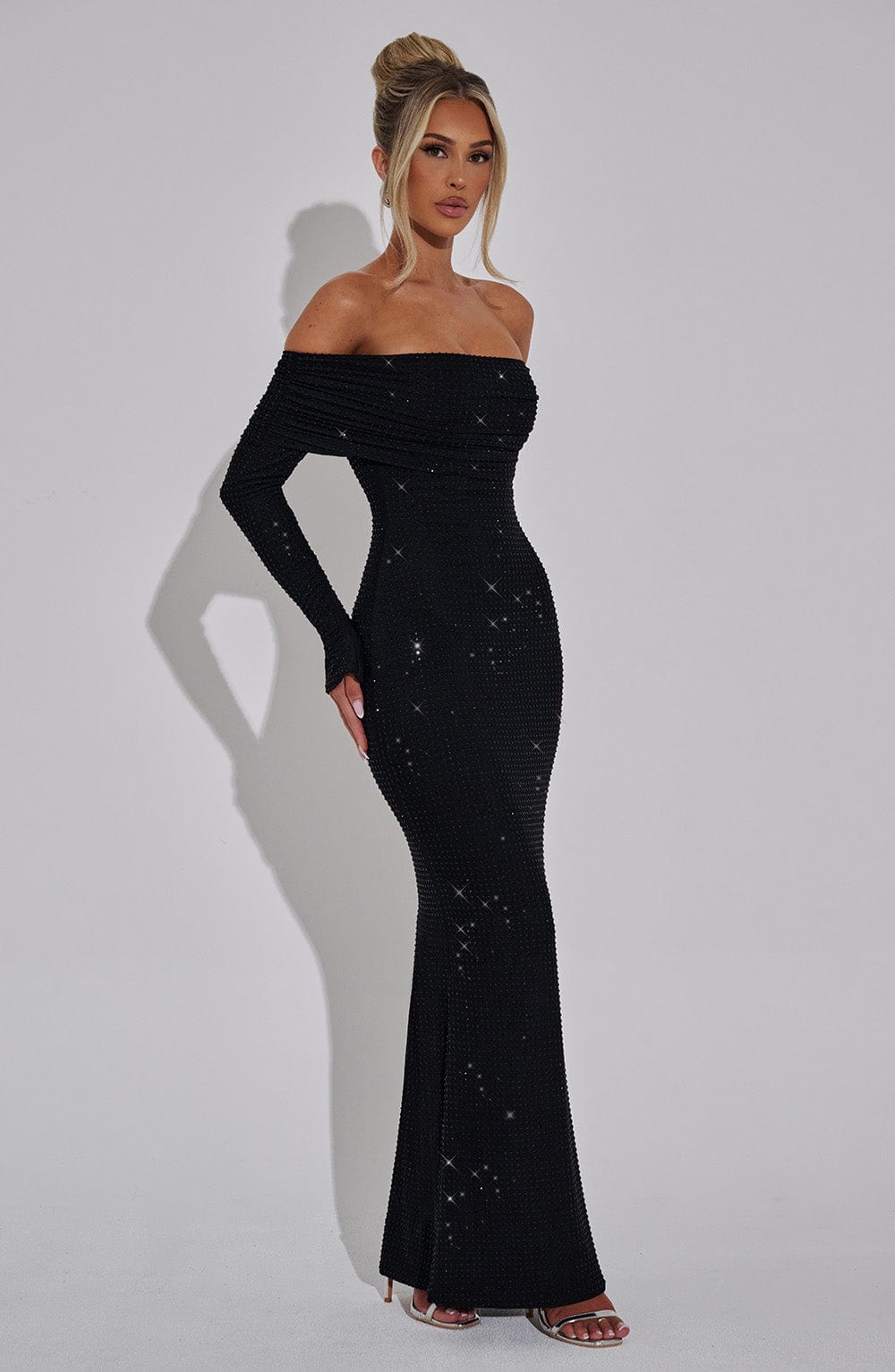 Cyprus Maxi Dress - Black - Napalia