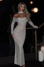 Cyprus Maxi Dress - Nude - Napalia
