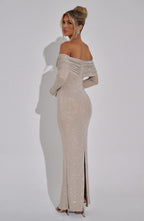 Cyprus Maxi Dress - Nude - Napalia