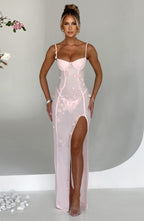 Dalary Maxi Dress - Blush - Napalia