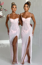 Dalary Maxi Dress - Blush - Napalia