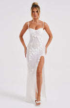 Dalary Maxi Dress - Ivory - Napalia