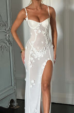 Dalary Maxi Dress - Ivory - Napalia