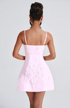 Dalary Mini Dress - Blush - Napalia