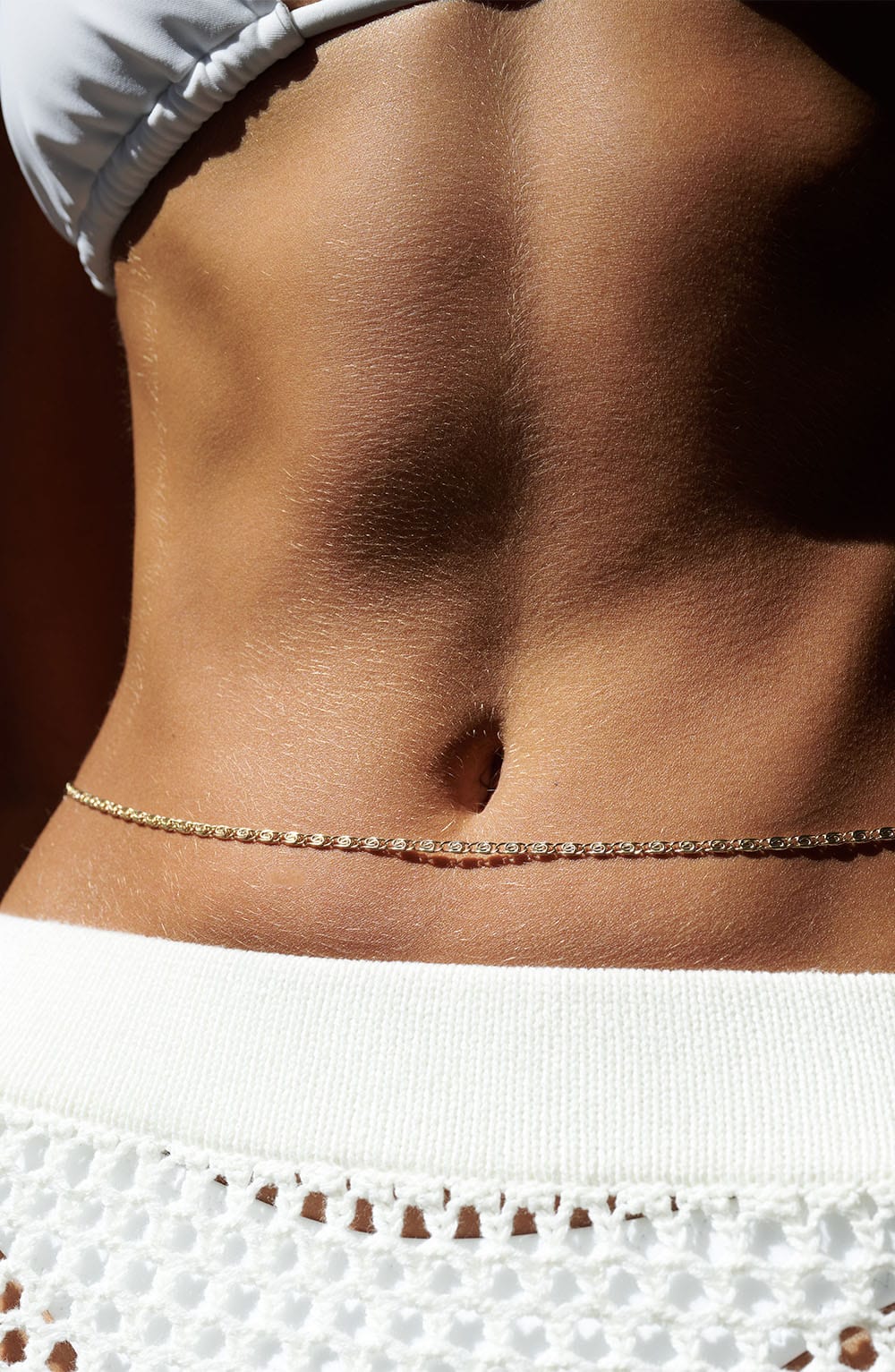 Dara Belly Chain - Gold - Napalia