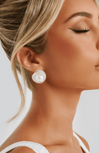 Davina Earrings - Silver - Napalia