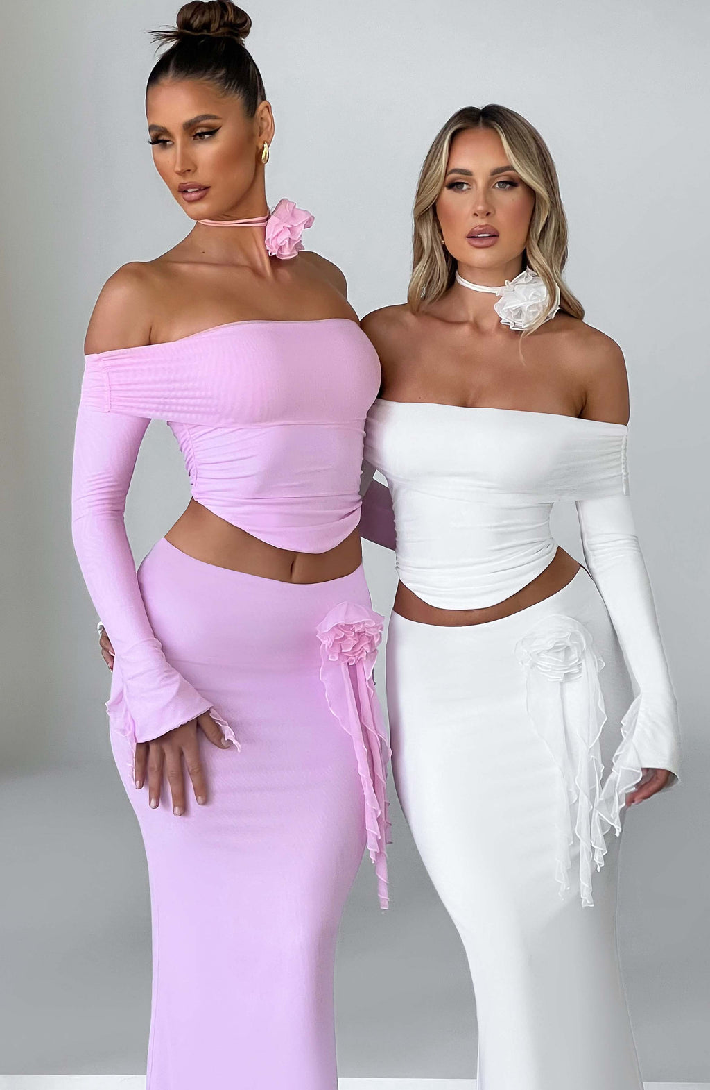 Deema Maxi Skirt - Pink - Napalia