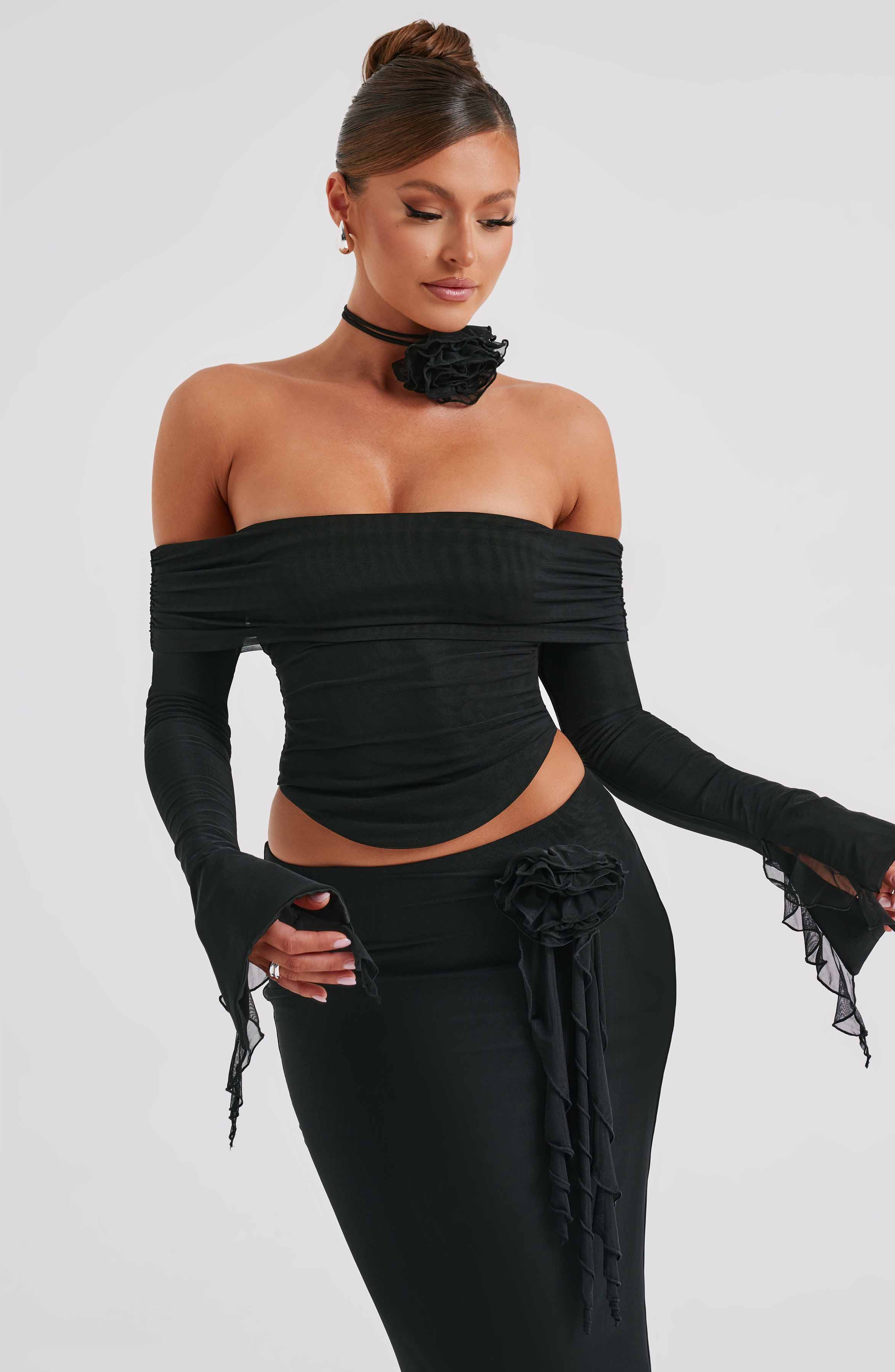 Deema Top - Black - Napalia