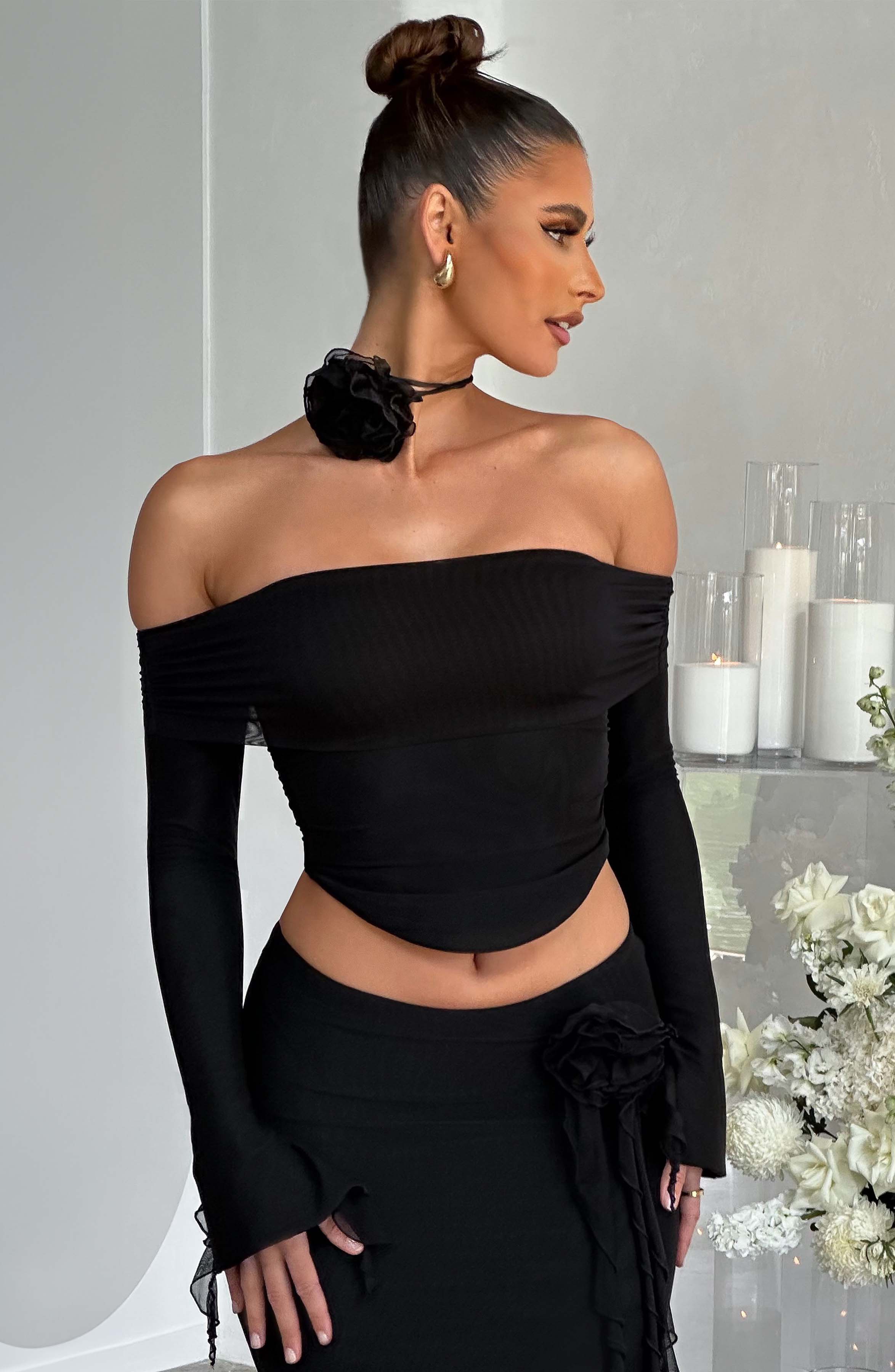 Deema Top - Black - Napalia