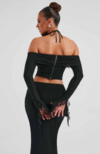 Deema Top - Black - Napalia