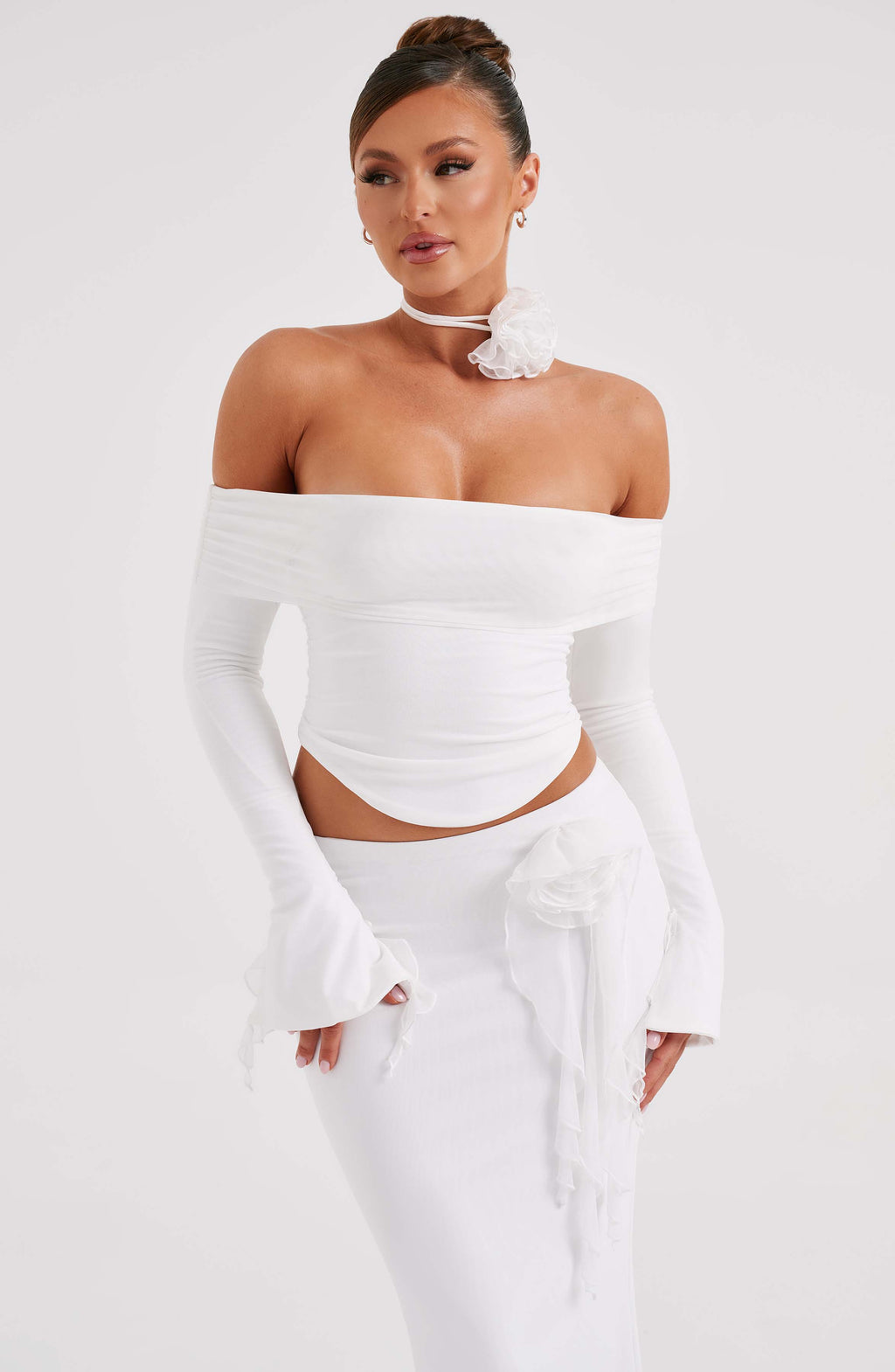 Deema Top - Ivory - Napalia