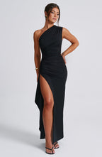 Delaney Maxi Dress - Black - Napalia
