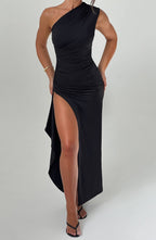 Delaney Maxi Dress - Black - Napalia