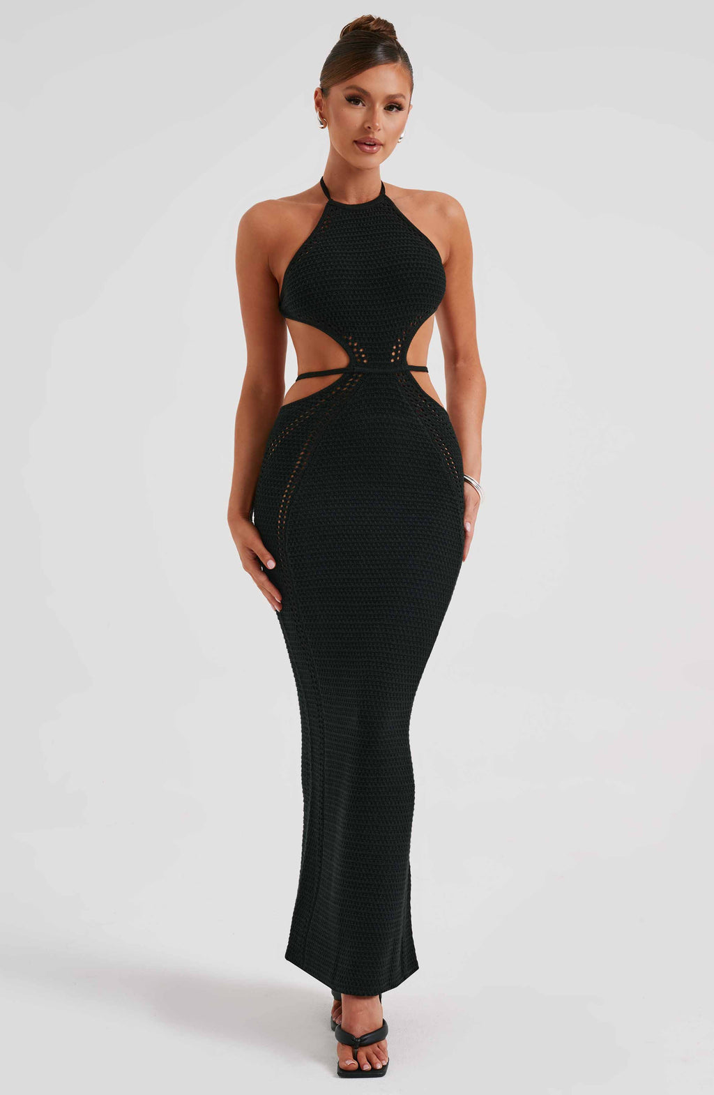 Delia Maxi Dress - Black - Napalia