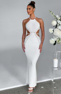 Delia Maxi Dress - White - Napalia