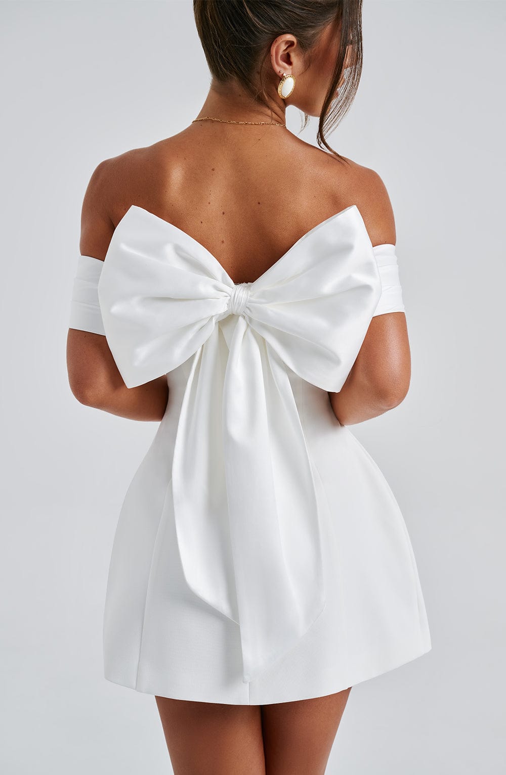 Delta Mini Dress - Ivory - Napalia