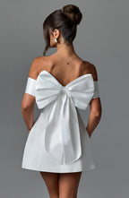 Delta Mini Dress - Ivory - Napalia
