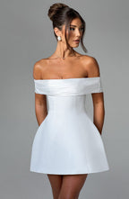 Delta Mini Dress - Ivory - Napalia