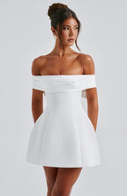 Delta Mini Dress - Ivory - Napalia