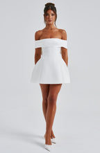 Delta Mini Dress - Ivory - Napalia