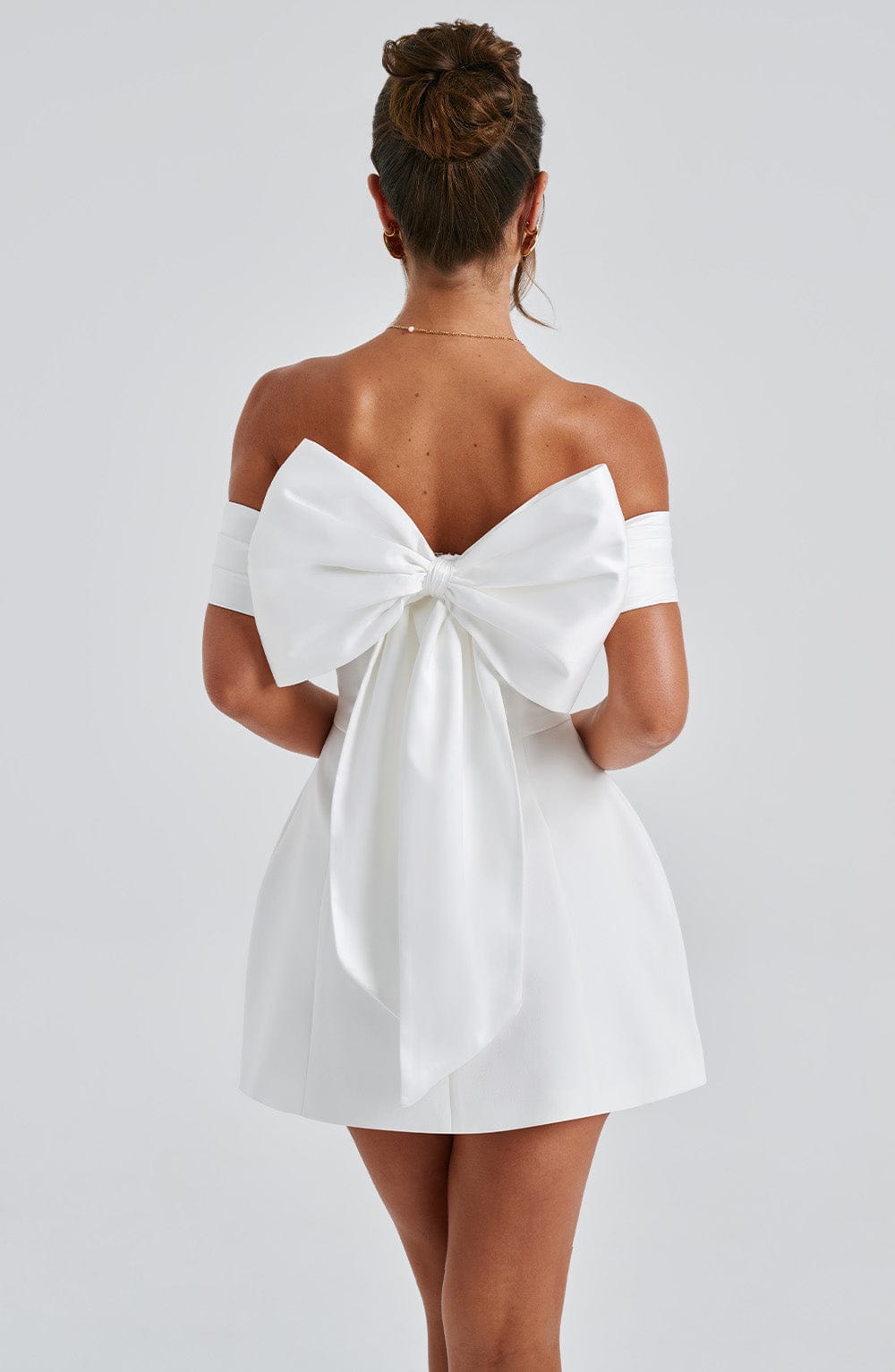 Delta Mini Dress - Ivory - Napalia