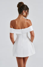 Delta Mini Dress - Ivory - Napalia