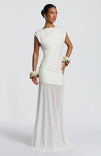 Demelza Maxi Dress - Ivory - Napalia