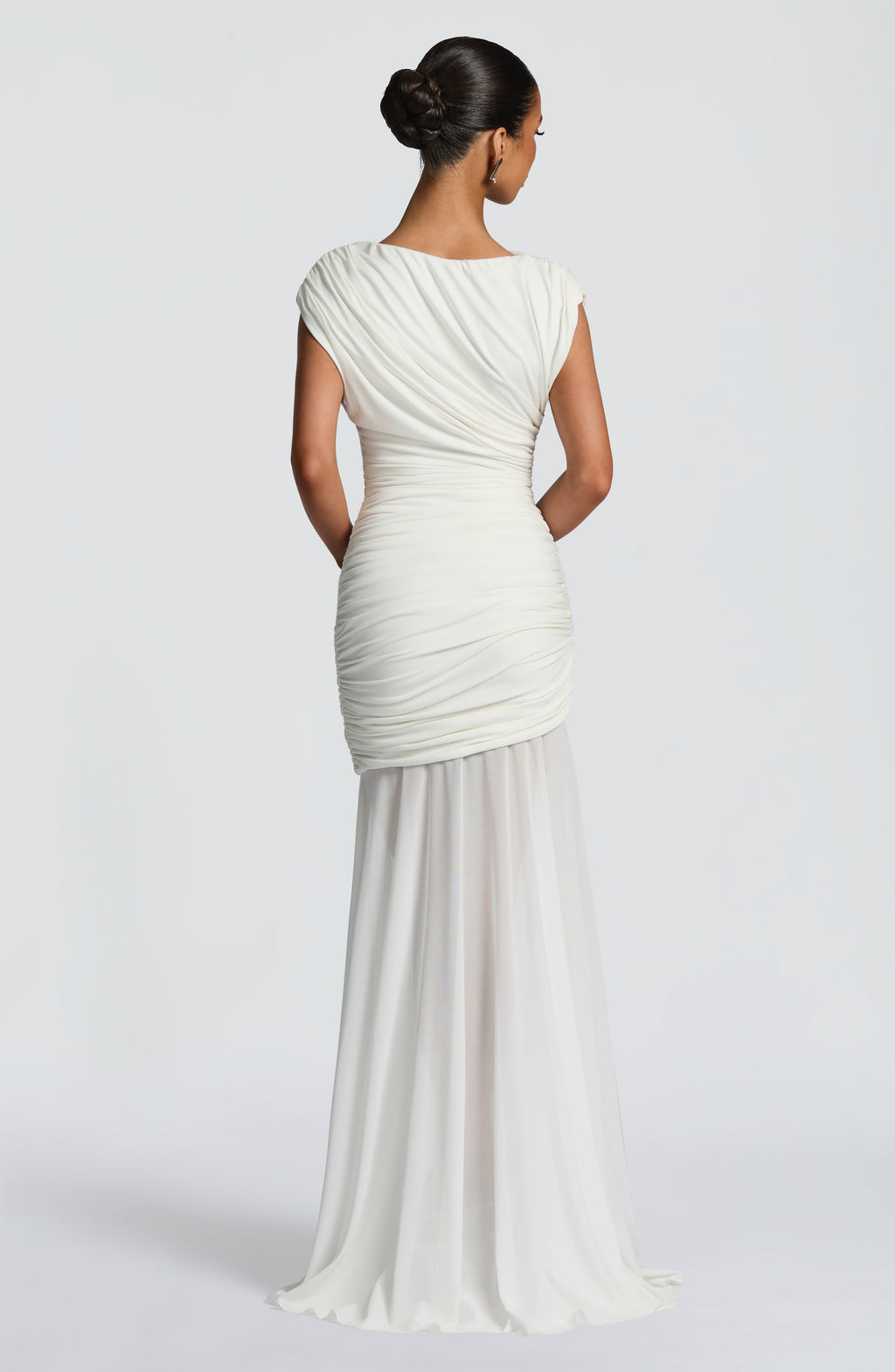 Demelza Maxi Dress - Ivory - Napalia