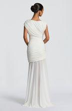 Demelza Maxi Dress - Ivory - Napalia