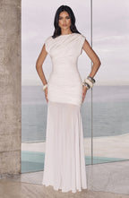 Demelza Maxi Dress - Ivory - Napalia