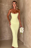 Demi Maxi Dress - Lime - Napalia