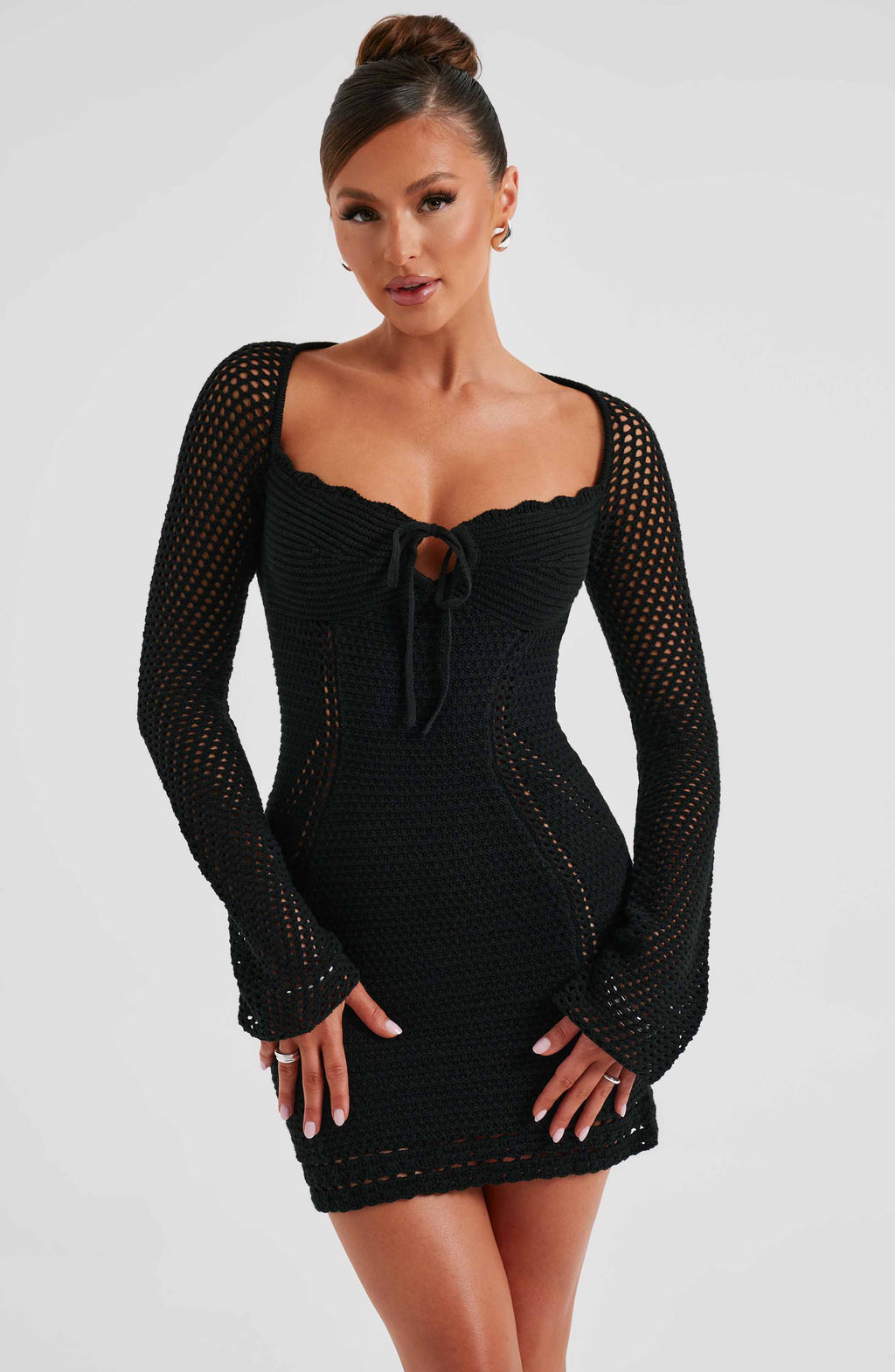 Dezi Mini Dress - Black - Napalia