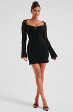 Dezi Mini Dress - Black - Napalia
