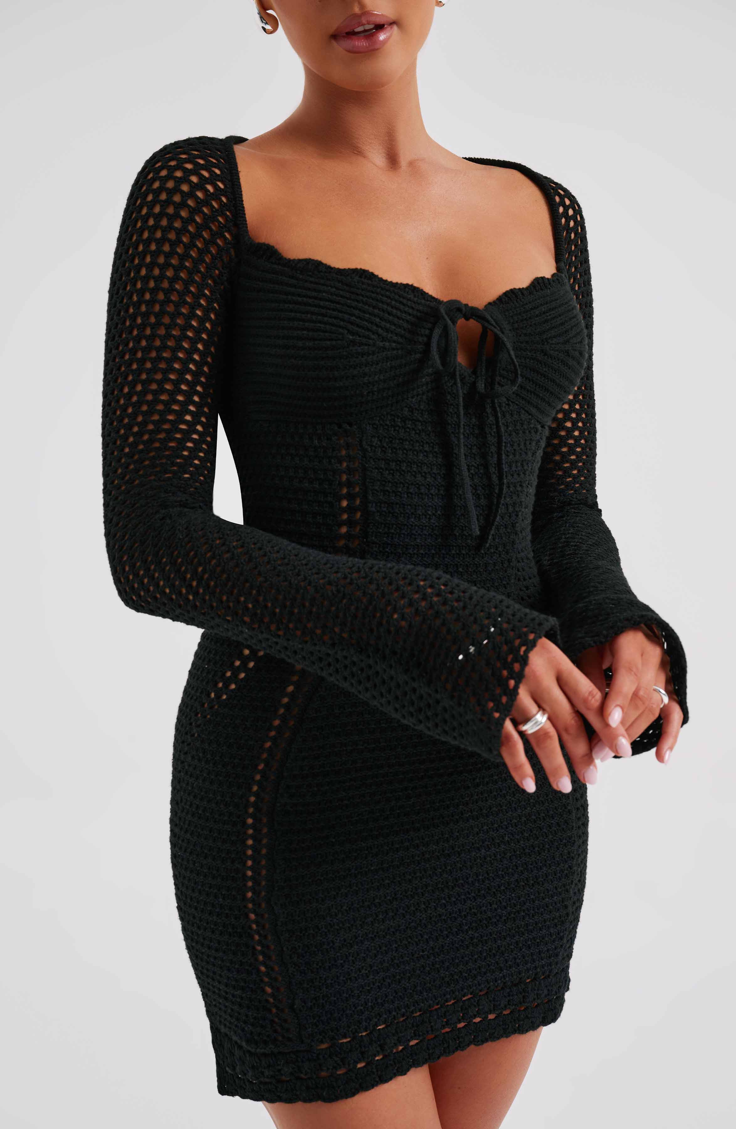 Dezi Mini Dress - Black - Napalia