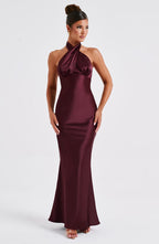 Dimitra Maxi Dress - Burgundy - Napalia