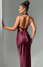 Dimitra Maxi Dress - Burgundy - Napalia
