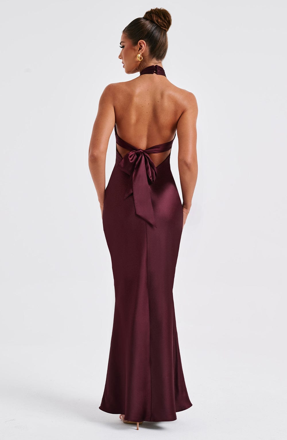 Dimitra Maxi Dress - Burgundy - Napalia