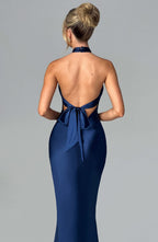 Dimitra Maxi Dress - Navy - Napalia