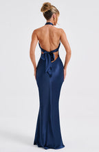 Dimitra Maxi Dress - Navy - Napalia