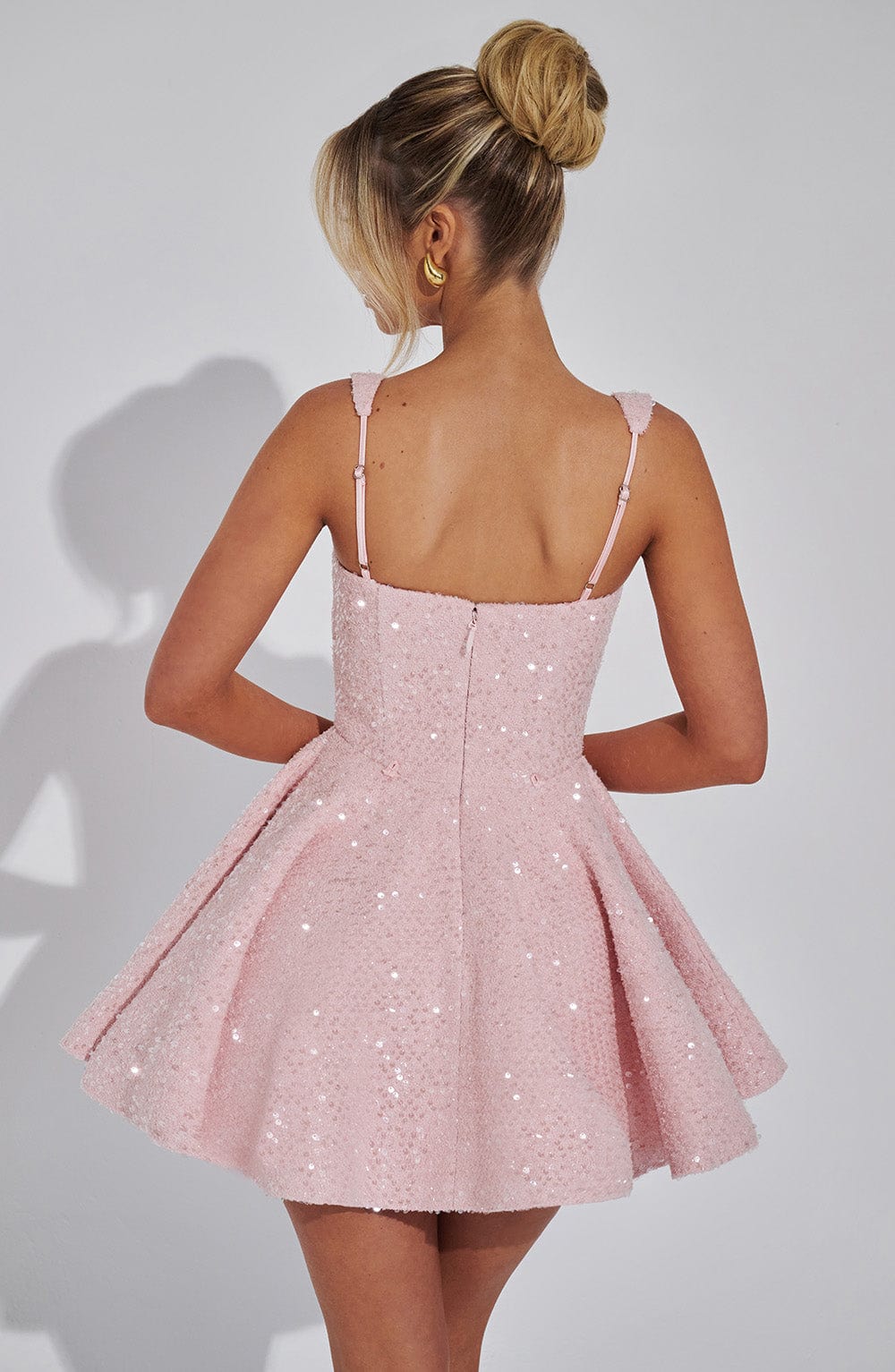 Dorothy Mini Dress - Blush - Napalia