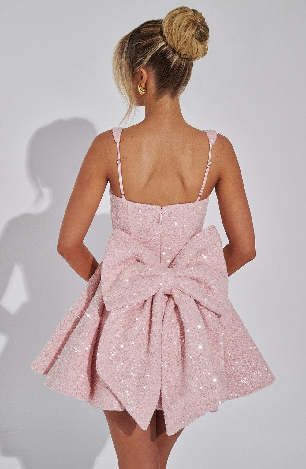 Dorothy Mini Dress - Blush - Napalia