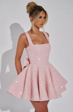 Dorothy Mini Dress - Blush - Napalia
