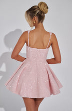 Dorothy Mini Dress - Blush - Napalia