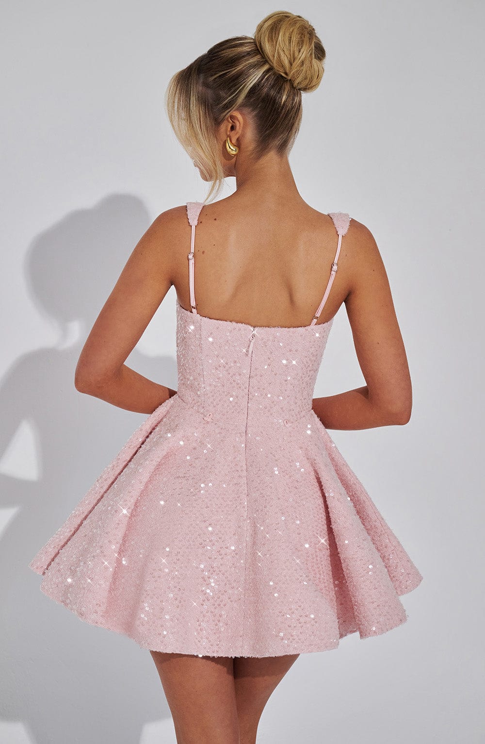Dorothy Mini Dress - Blush - Napalia