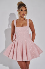 Dorothy Mini Dress - Blush - Napalia
