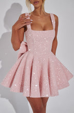 Dorothy Mini Dress - Blush - Napalia